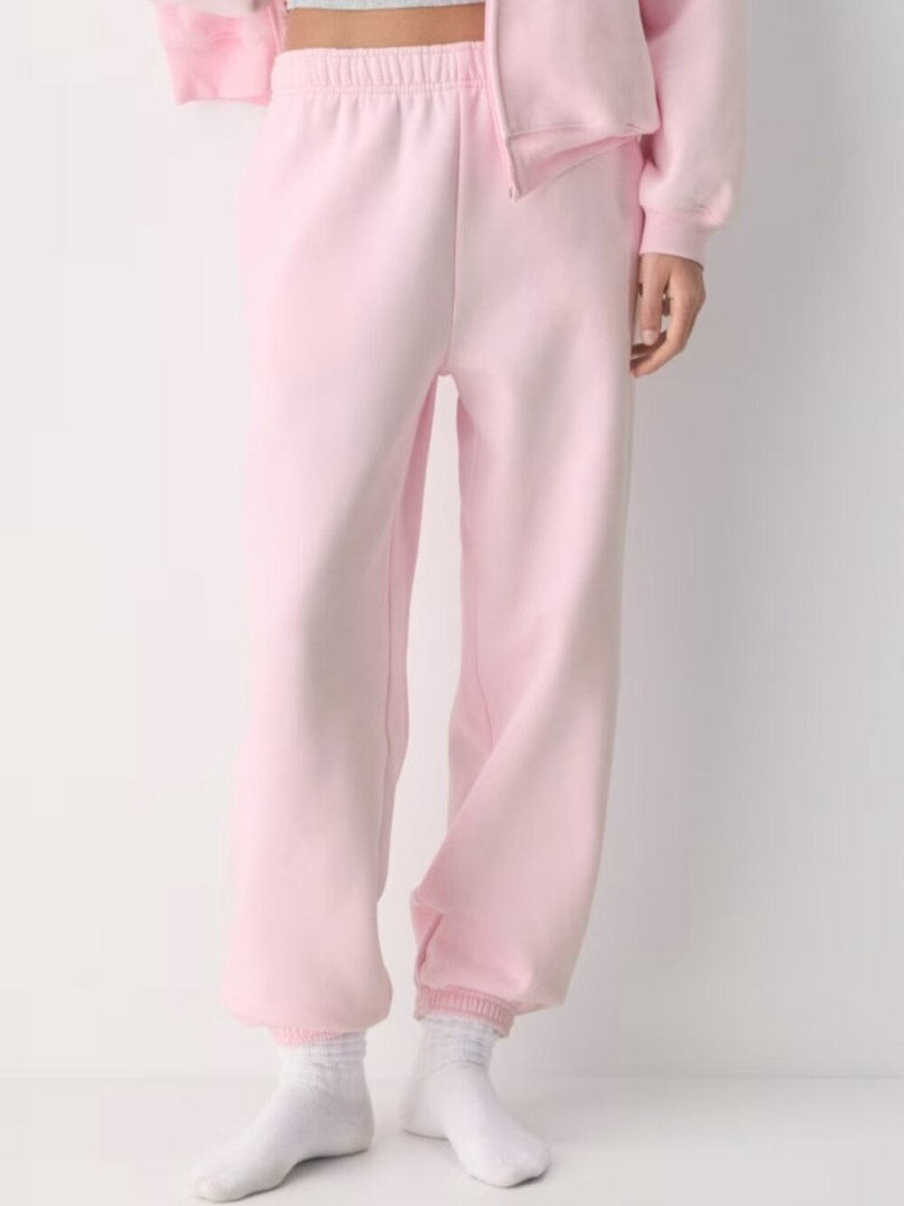 NWT Aritzia Sweatfleece MEGA JOGGER Villa Pink